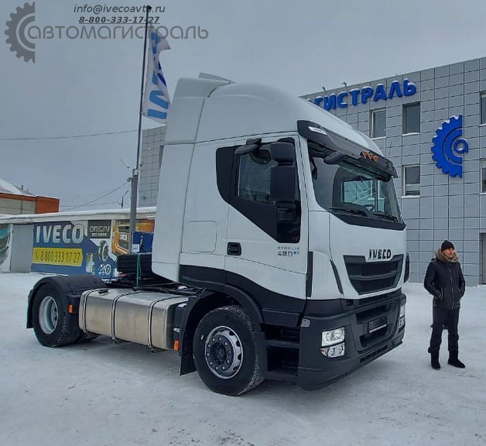 Тягач Iveco для транспортной компании Златоуста.