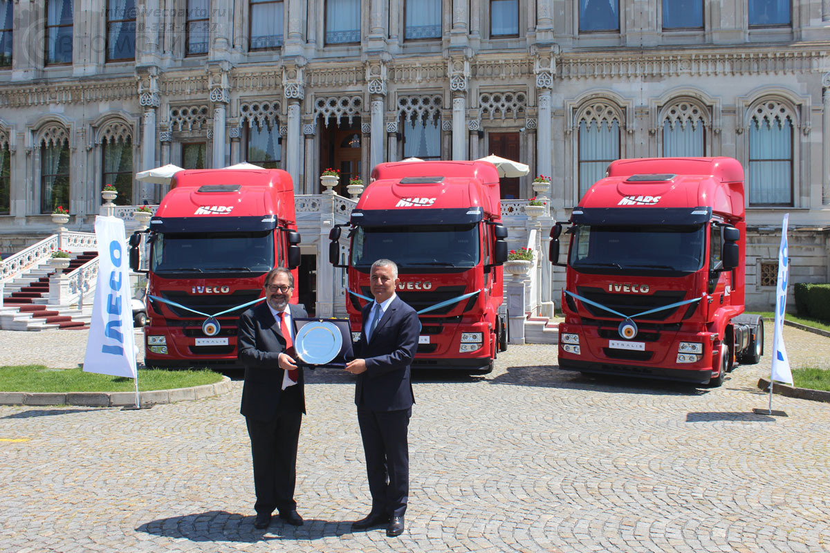 Iveco поставила 200 тягачей Stralis Hi-Road для турецкой транспортной компании Mars Logistics