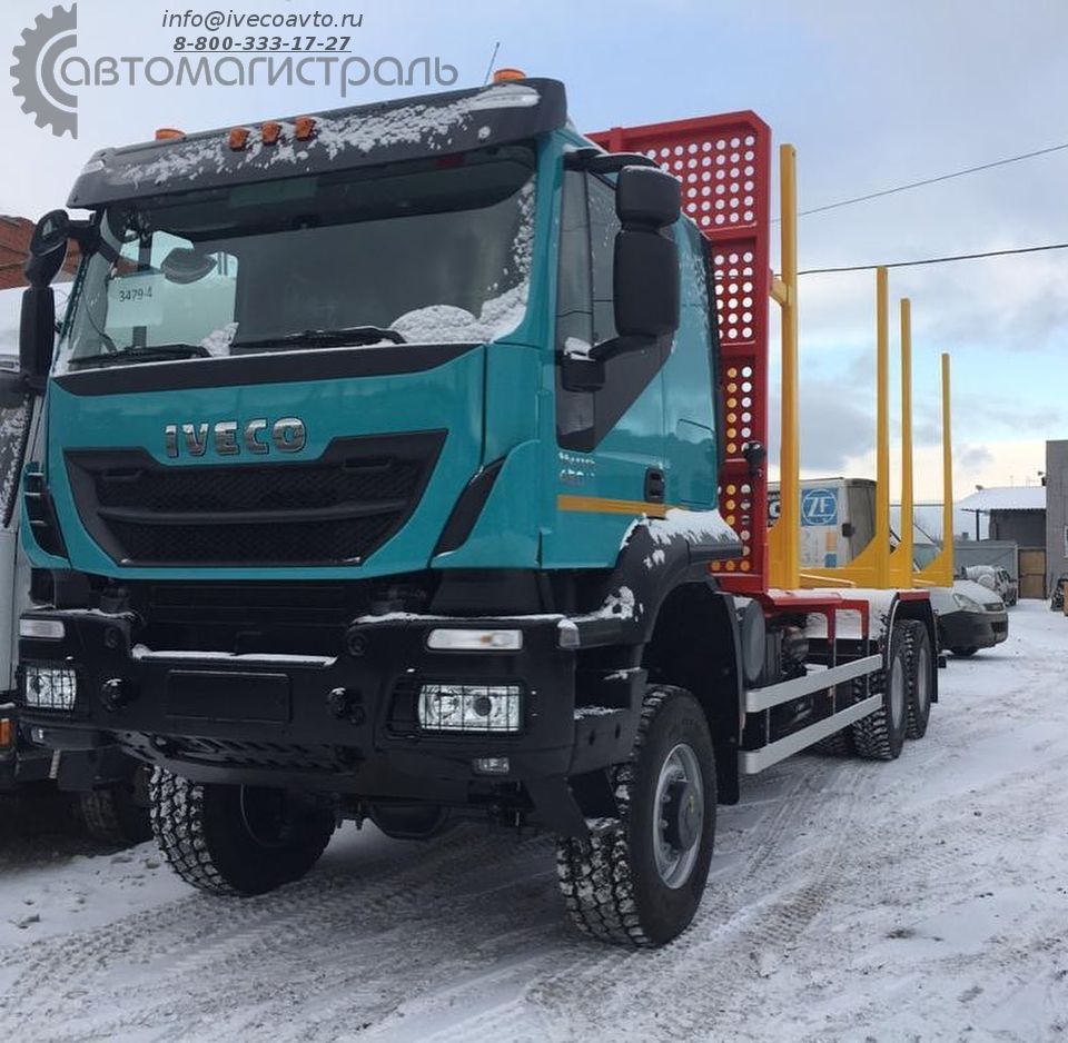 Сортиментовоз "IVECO" 6х6 отгружен в Коми