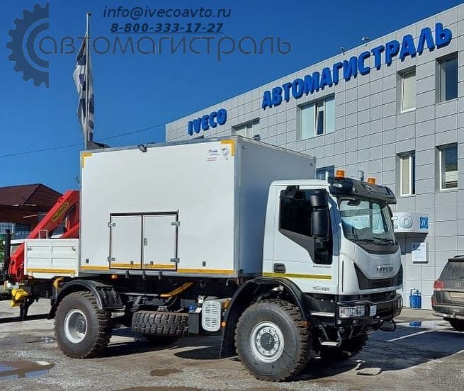 МАСЛОСТАНЦИЯ на шасси IvecoEurocargo 4х4!