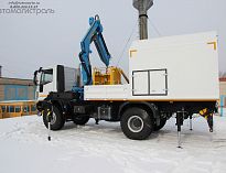 Бортовая платформа с КМУ на шасси IVECO Eurocargo ML150E28