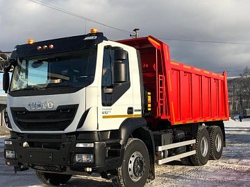 Самосвалы Iveco Trakker отгружены в Башкирию. 