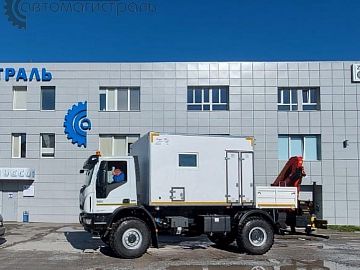 МАСЛОСТАНЦИЯ на шасси IvecoEurocargo 4х4!