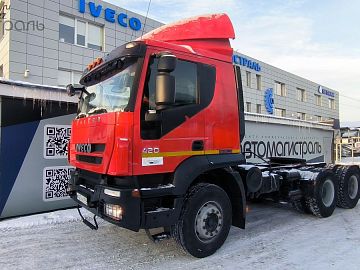 Цена снижена! Тягач IVECO TRAKKER 6x4 с пробегом!