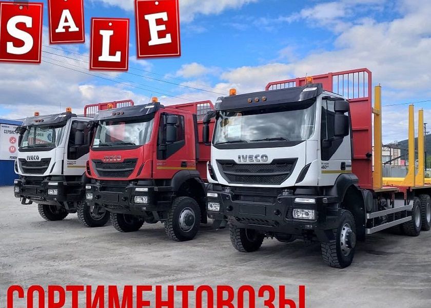 Сортиментовоз "IVECO TRAKKER AMT 633920" 