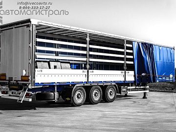 Полуприцеп штора-борт (TIR) модель CGS V30